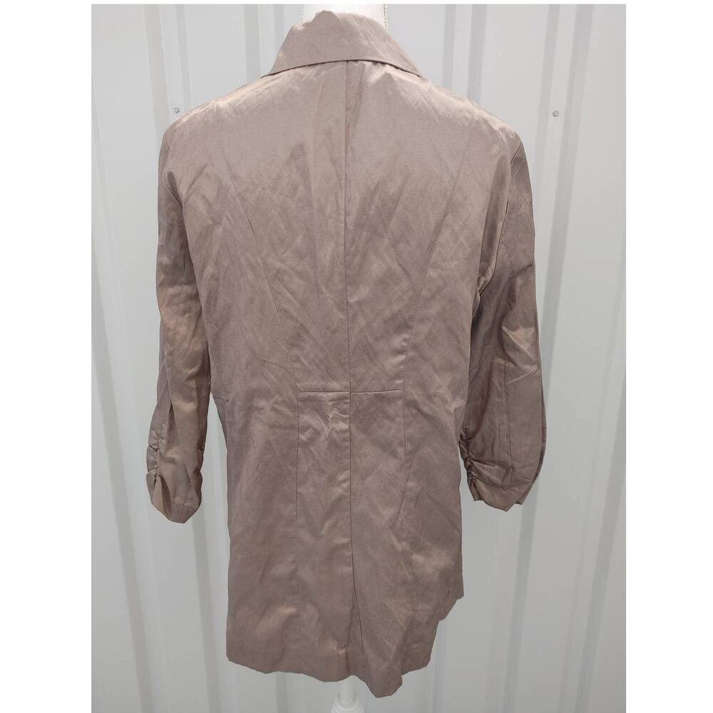 Ruby Rd Blazer Single Button Ruched Sleeve Sz 14 … - image 3